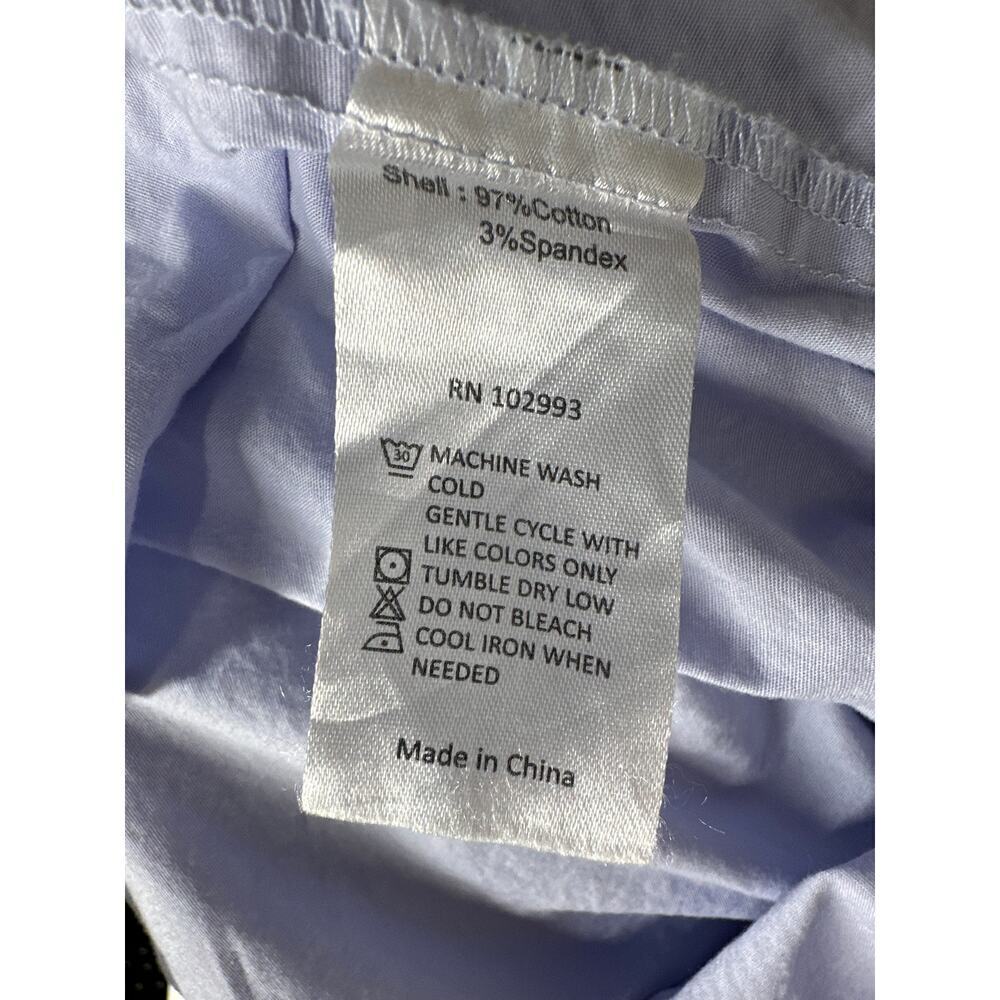 Saunders Poplin Dress Sleeveless One Shoulder Pleated Maxi A-Line Light Purple 8 - Picture 7 of 8